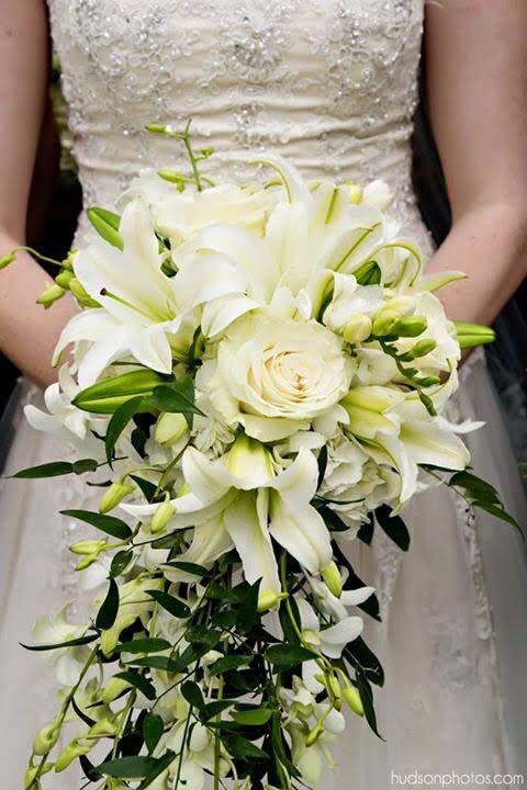 Artistic flower arrangement